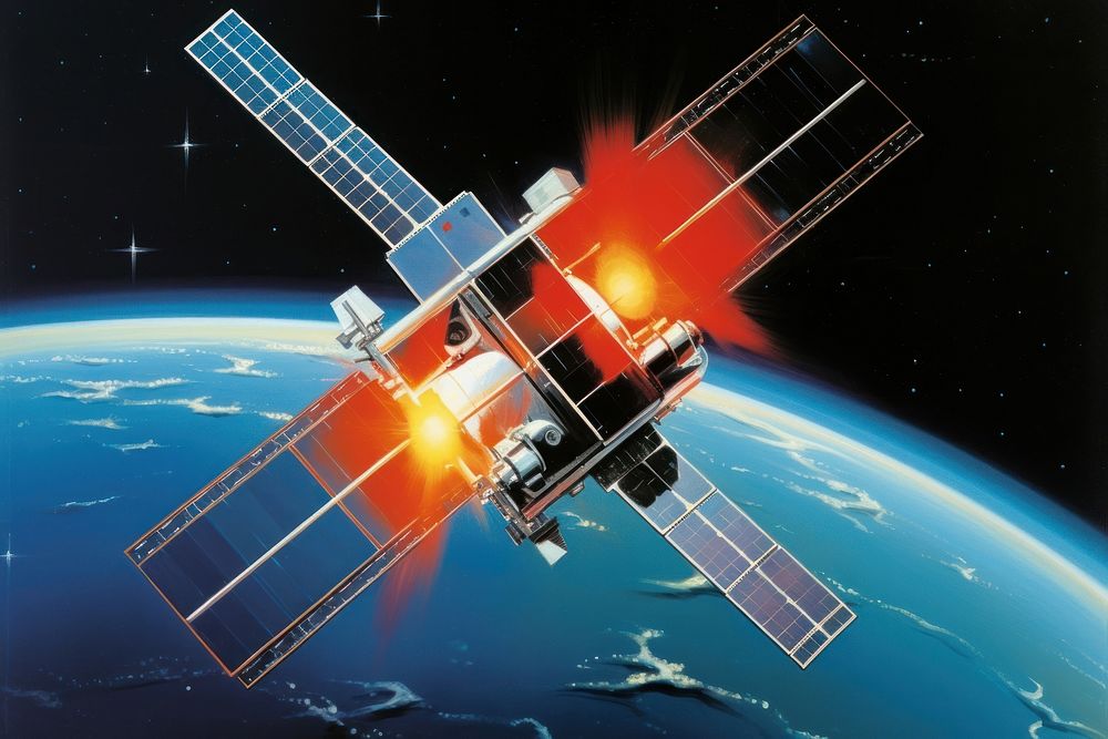 Satellite satellite astronomy outdoors.