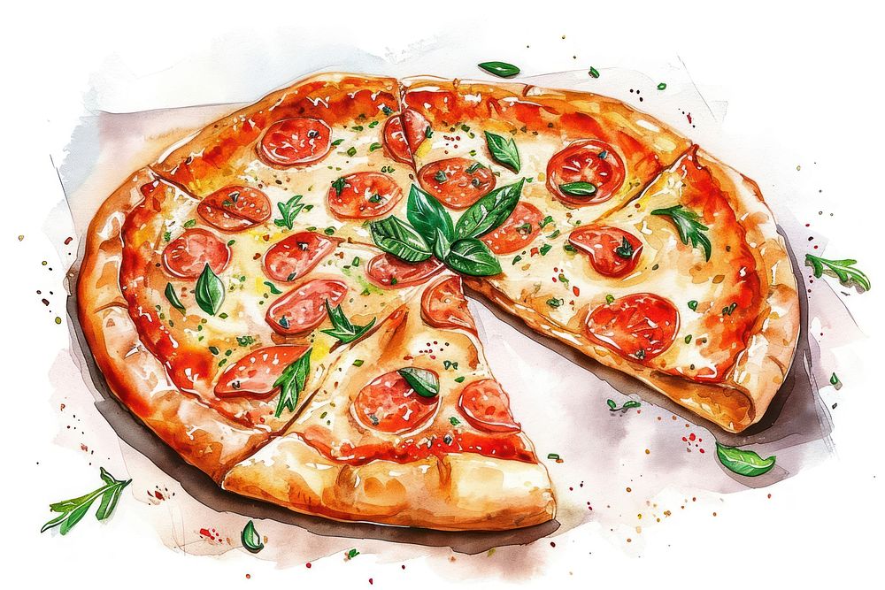 Pizza pizza food mozzarella.