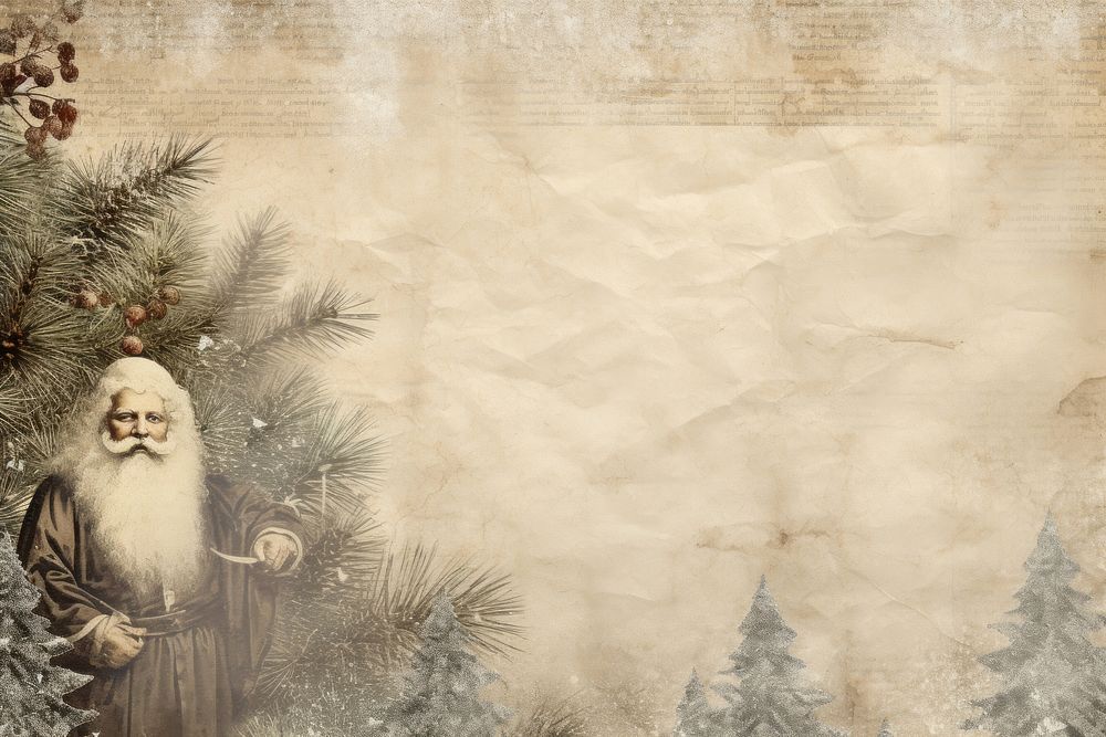 Christmas santa claus border christmas | Premium Photo Illustration