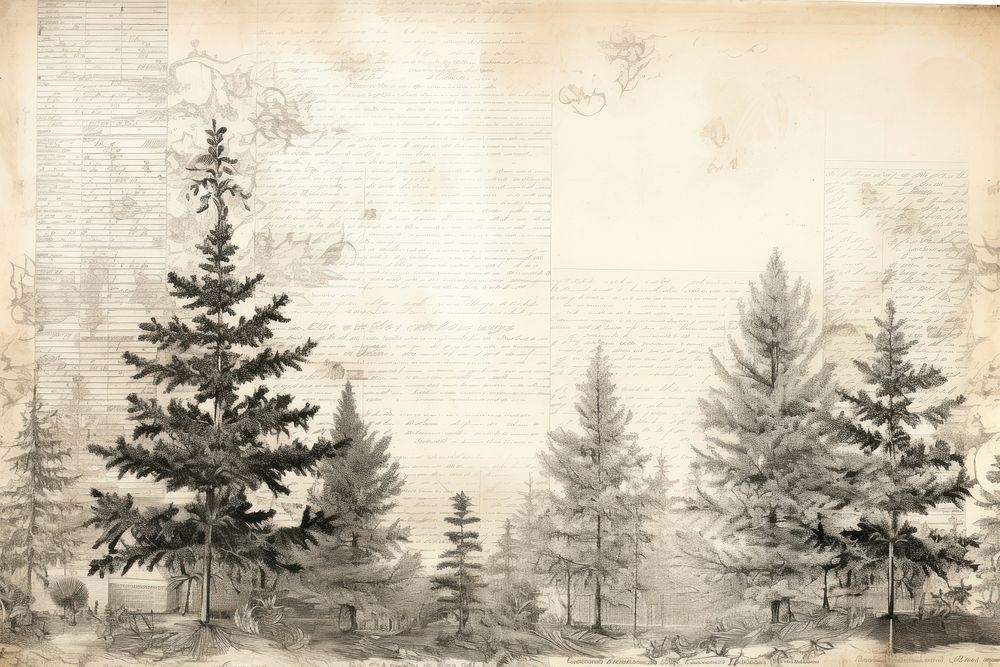 Christmas tree border backgrounds christmas drawing.