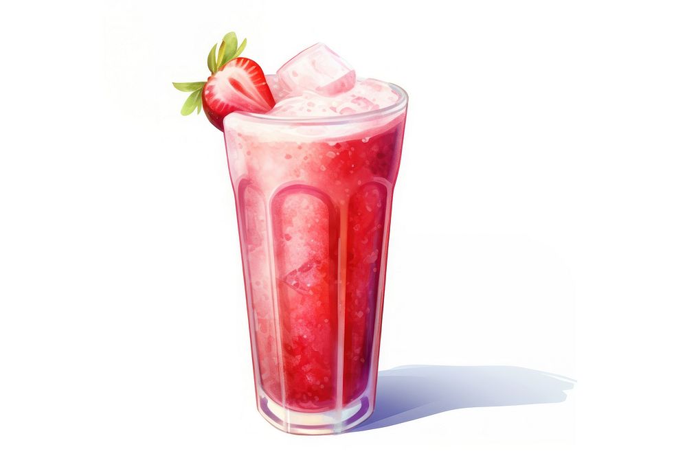 Strawberry drink smoothie fruit juice.