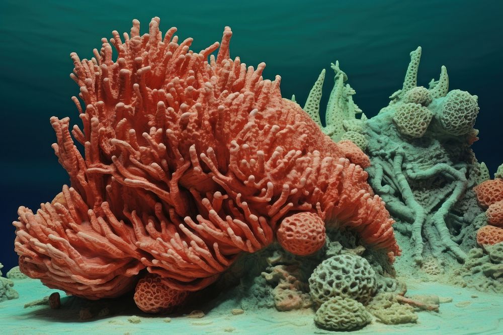 Coral reef outdoors nature animal.
