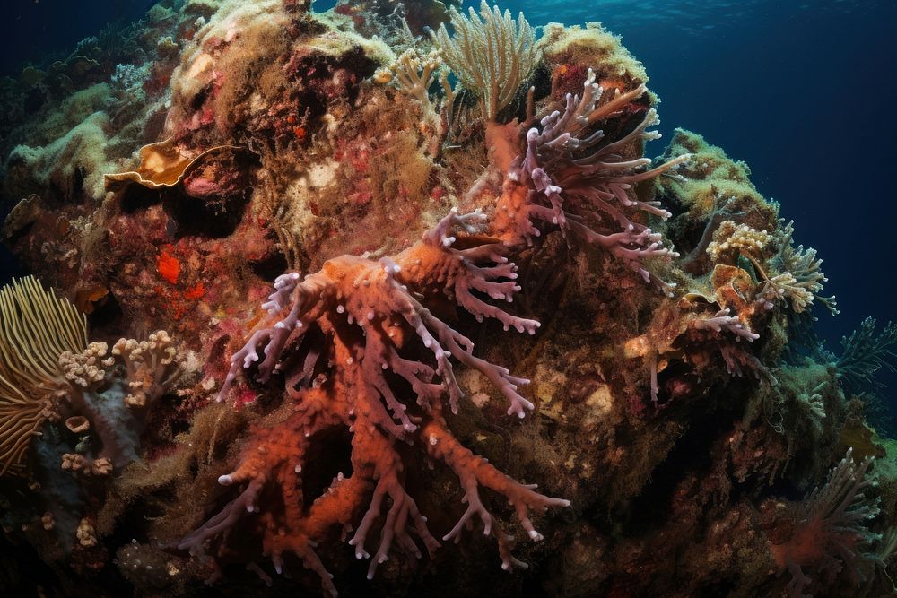 Coral reef underwater outdoors animal.