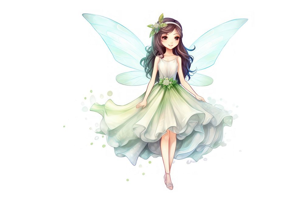 Fairy fairy angel representation.