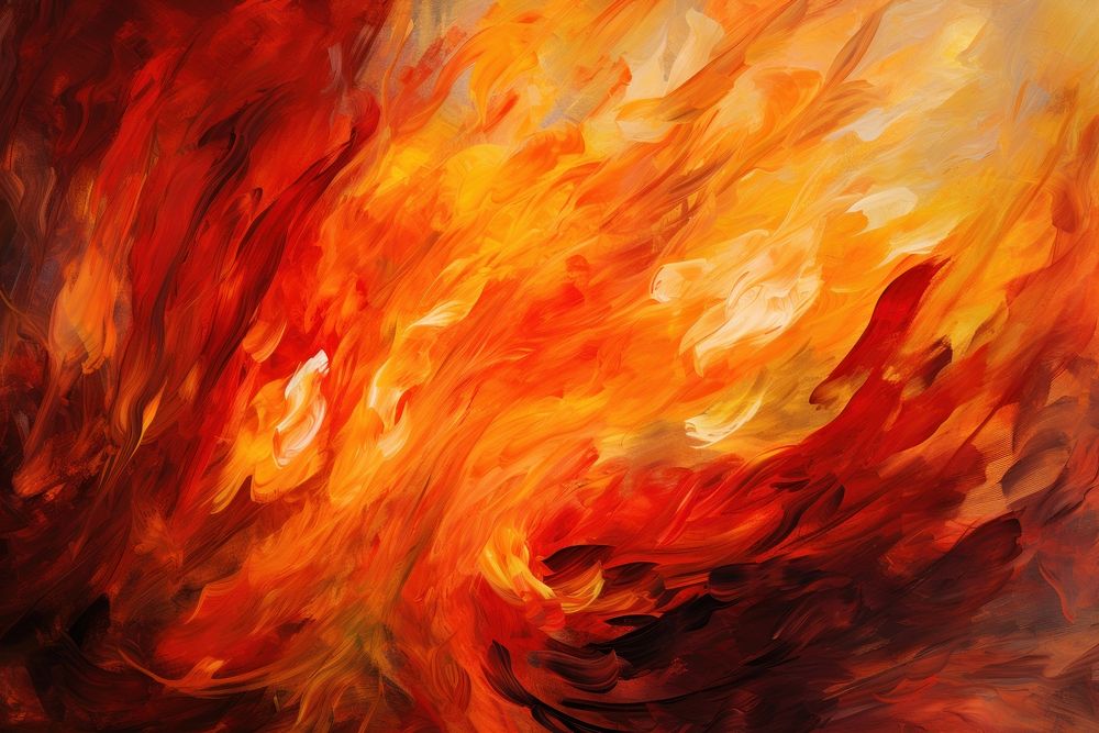  Flame painting fire backgrounds. AI generated Image by rawpixel.
