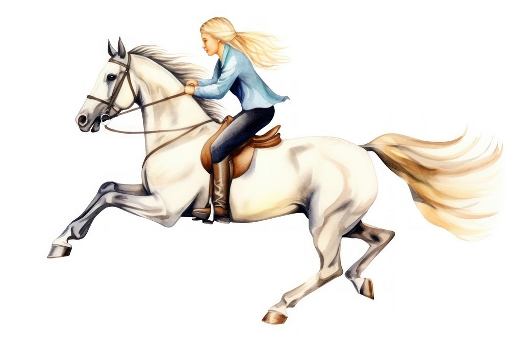 Horse riding horse animal mammal.