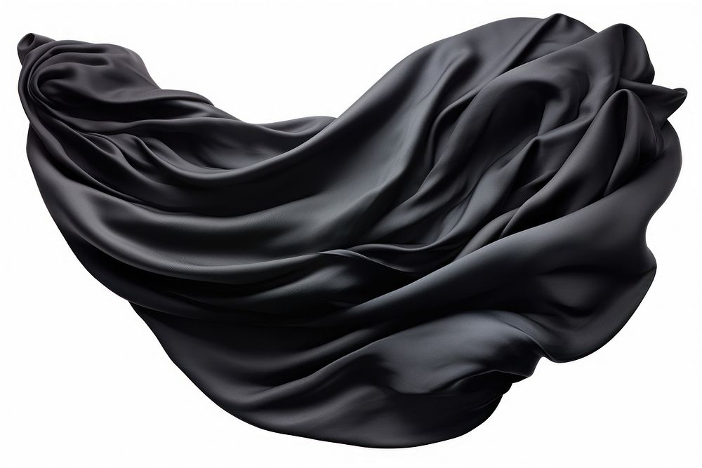 clot black silk