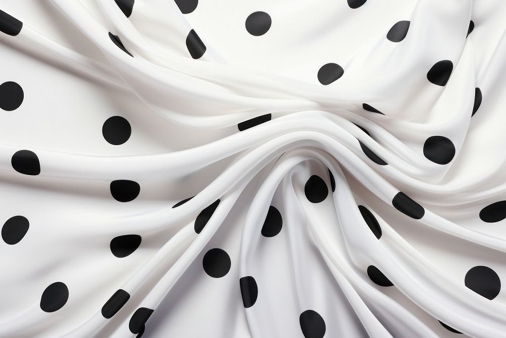 Dot pattern on fabric backgrounds textile white.