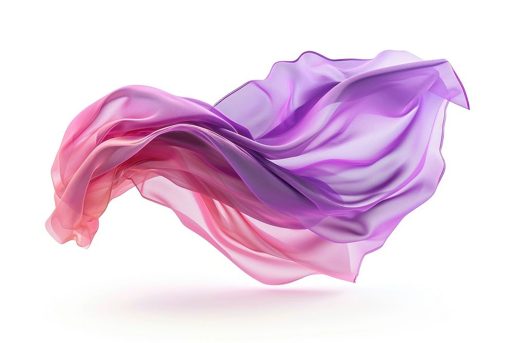 Gradient textile purple silk.