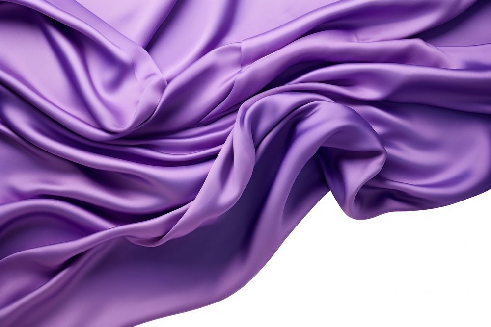 Purple silk fabric backgrounds textile wrinkled.