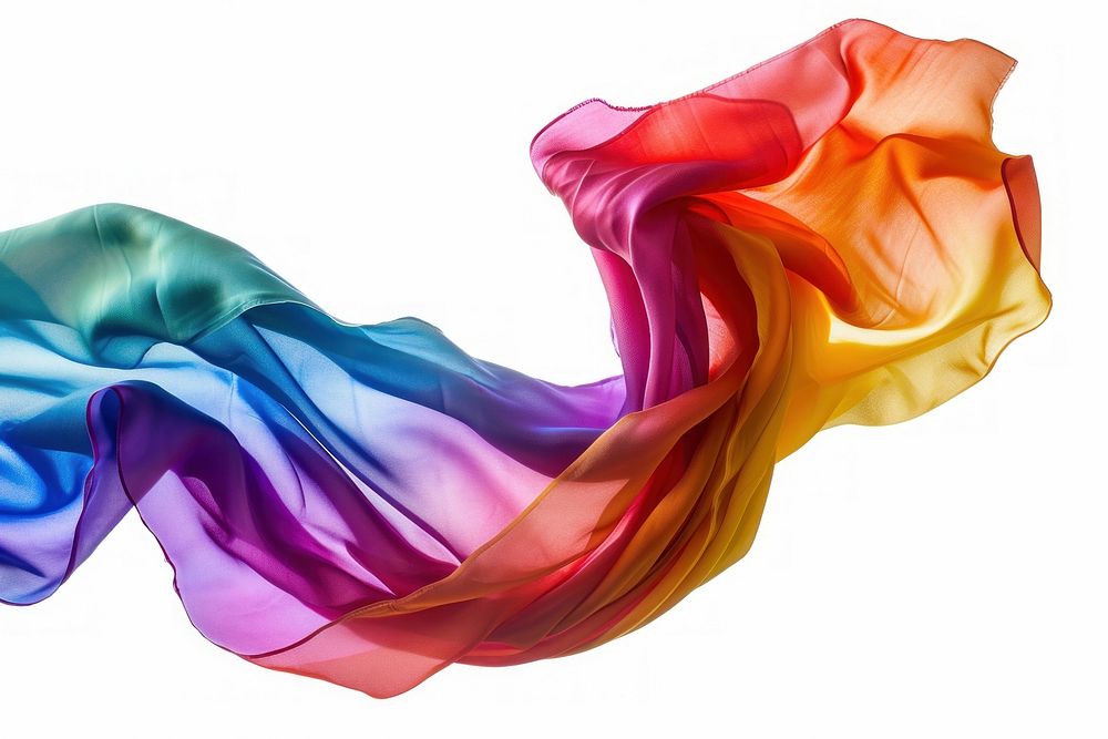 Rainbow backgrounds textile silk.