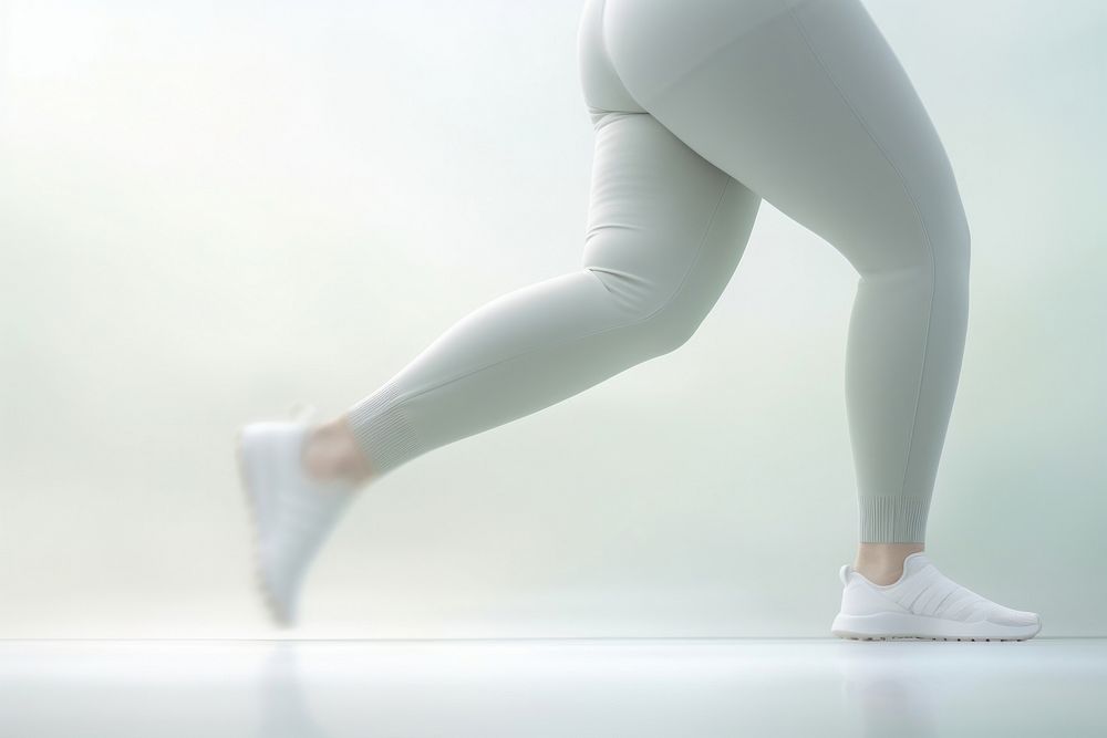 Plump woman doing yoga standing sports adult. AI generated Image by rawpixel.