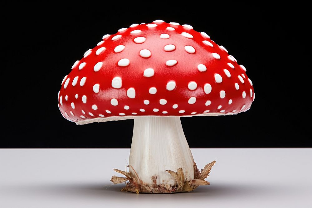Mushroom amanita agaric fungus.