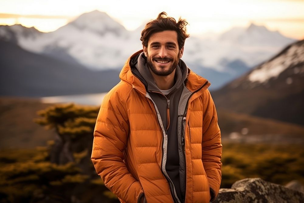 Argentinian outdoors jacket portrait.