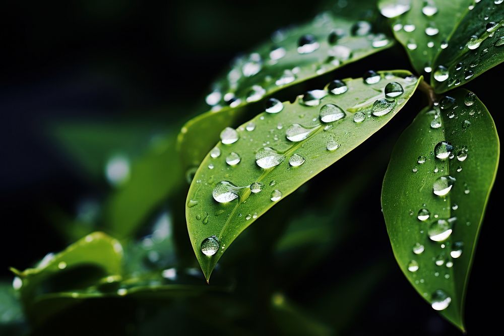 Nature after rain outdoors plant green. AI generated Image by rawpixel.