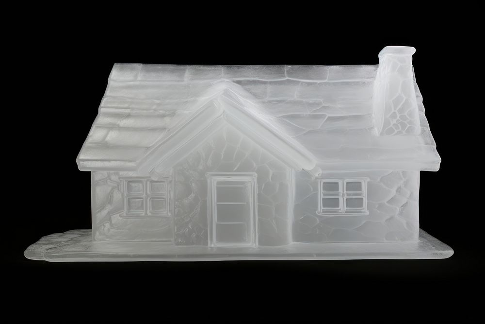 Nordic style house architecture building ice.