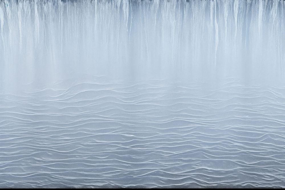 Frosted ice wall border backgrounds outdoors texture.