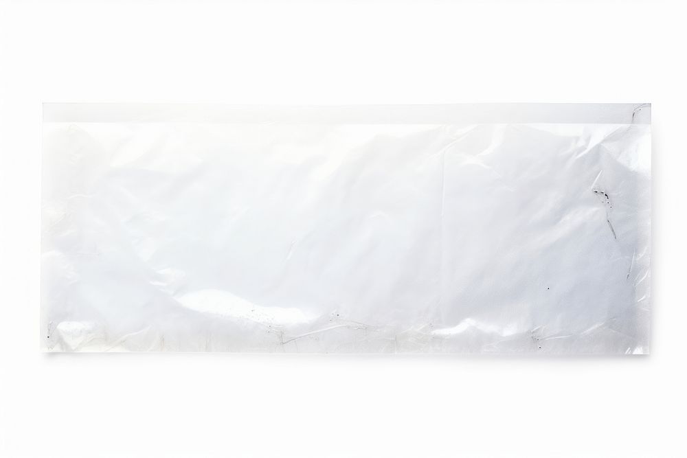 Transparent adhesive strip white paper white background. AI generated Image by rawpixel.