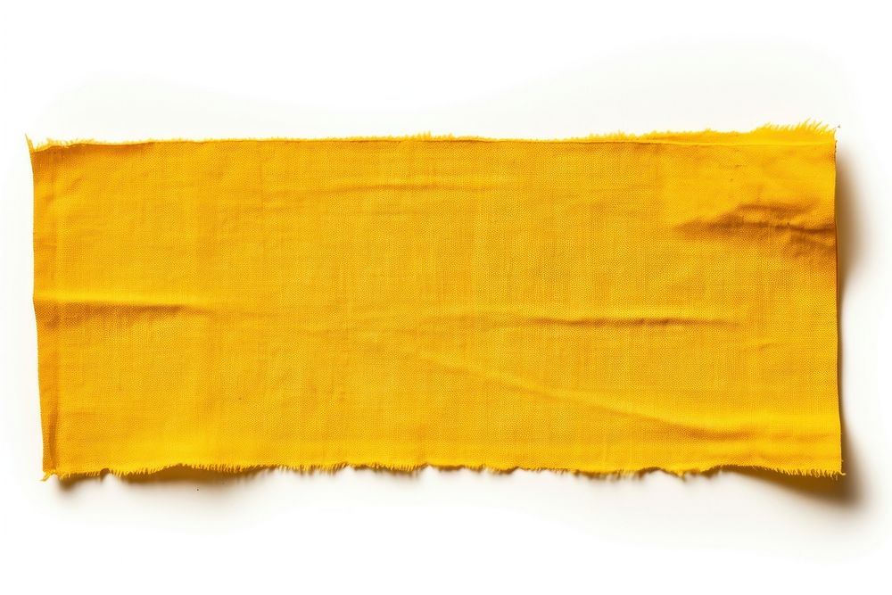 Yellow cloth textile adhesive strip backgrounds white background blackboard. AI generated Image by rawpixel.