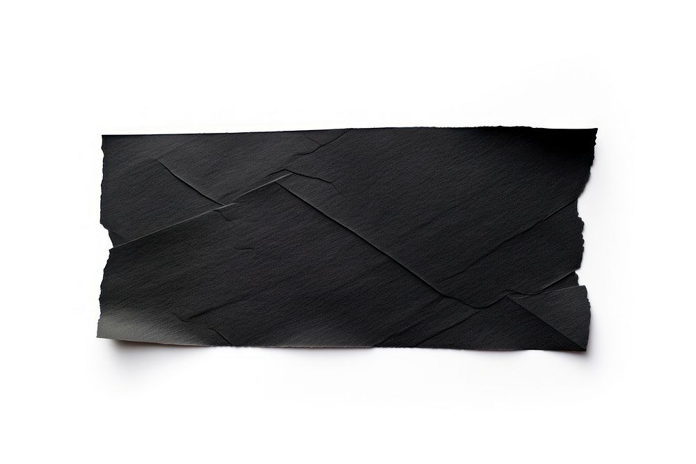 Black paper adhesive strip black white background simplicity. AI generated Image by rawpixel.
