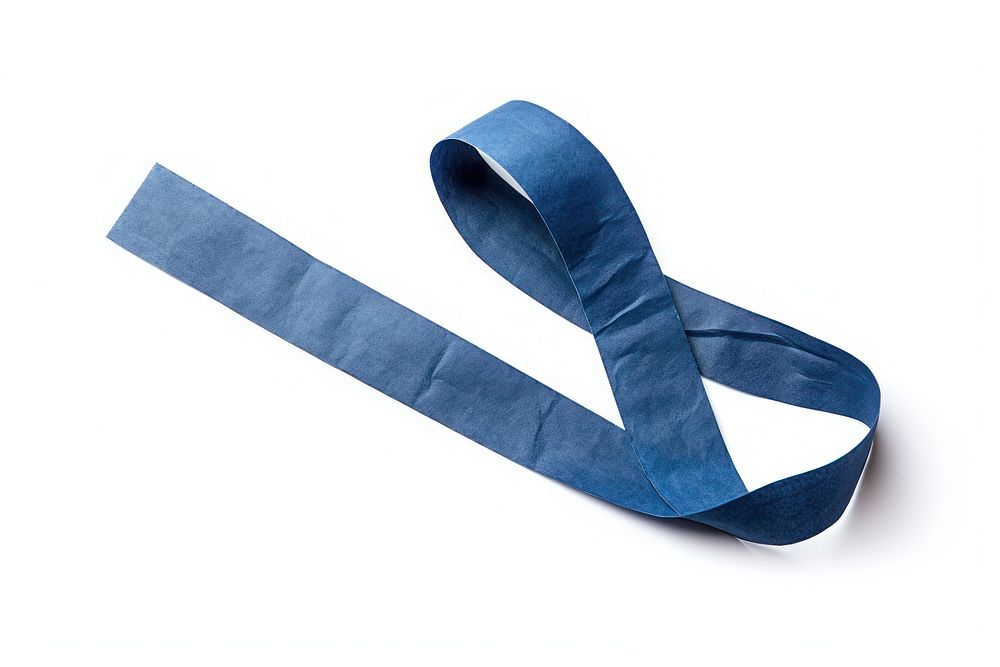 Dark blue clothtape adhesive strip white background accessories turquoise. AI generated Image by rawpixel.