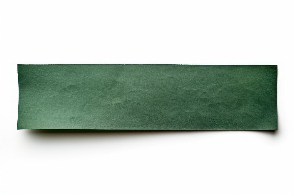 Dark green paper adhesive strip white background blackboard rectangle. AI generated Image by rawpixel.