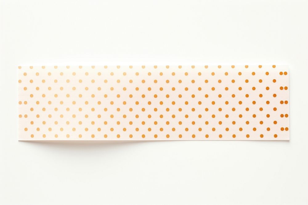 Dot pattern adhesive strip white background rectangle honeycomb. AI generated Image by rawpixel.