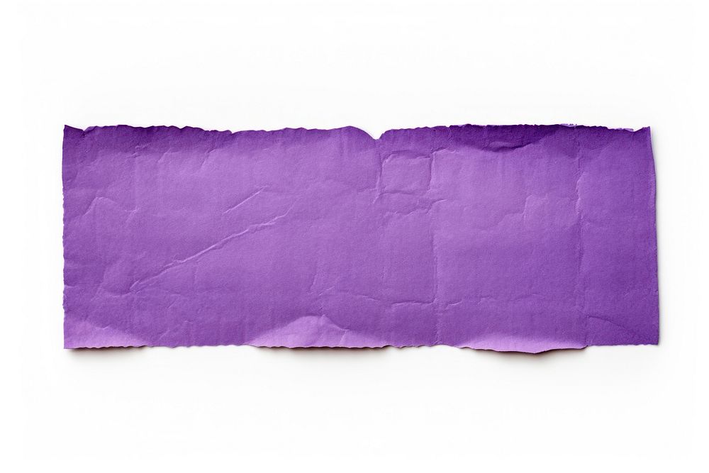 Purple paper adhesive strip purple white background rectangle. AI generated Image by rawpixel.