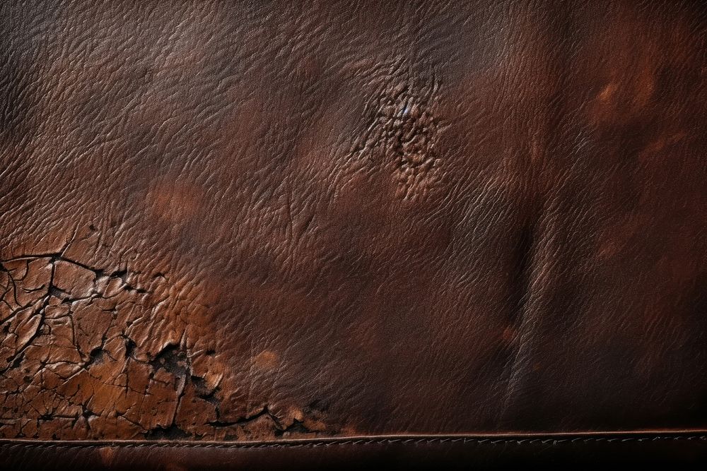 Leather with brunt backgrounds texture rust.