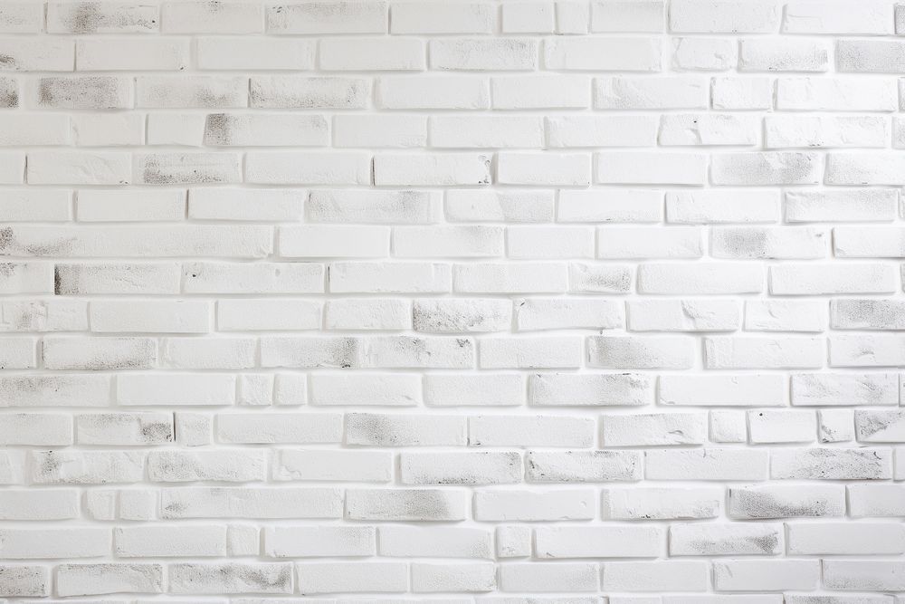  White brick wall architecture backgrounds repetition. AI generated Image by rawpixel.