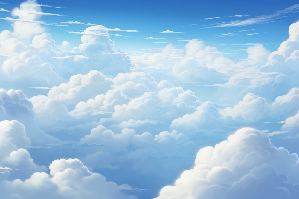 White clouds background backgrounds outdoors nature. 