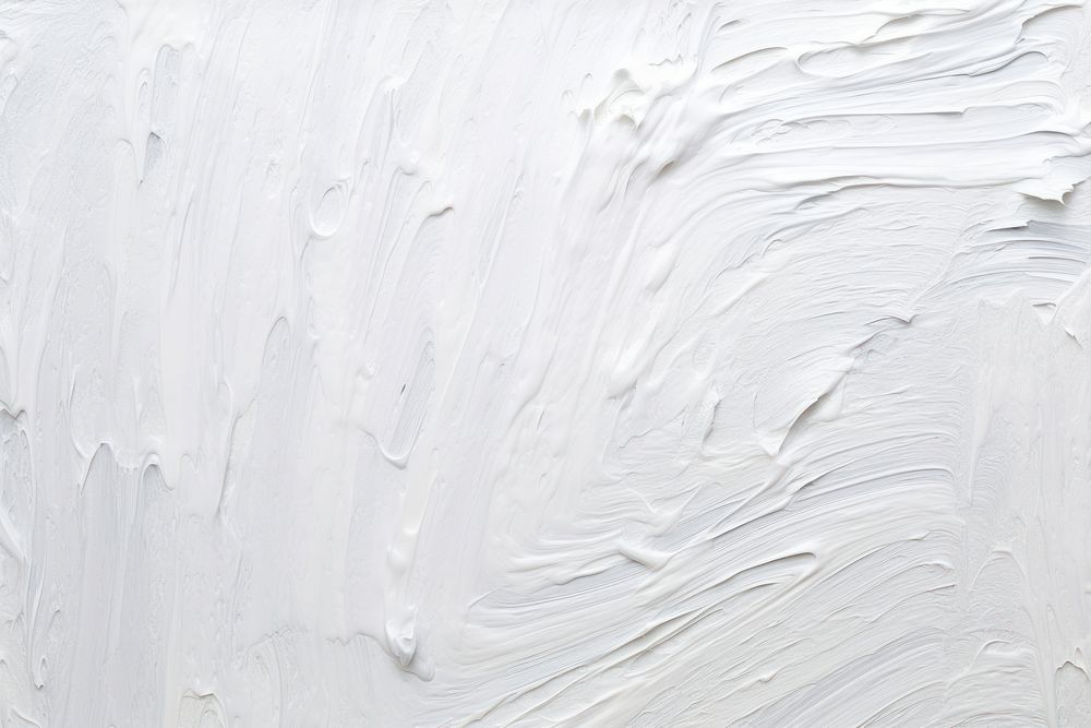  White oil paint brush backgrounds textured abstract. AI generated Image by rawpixel.