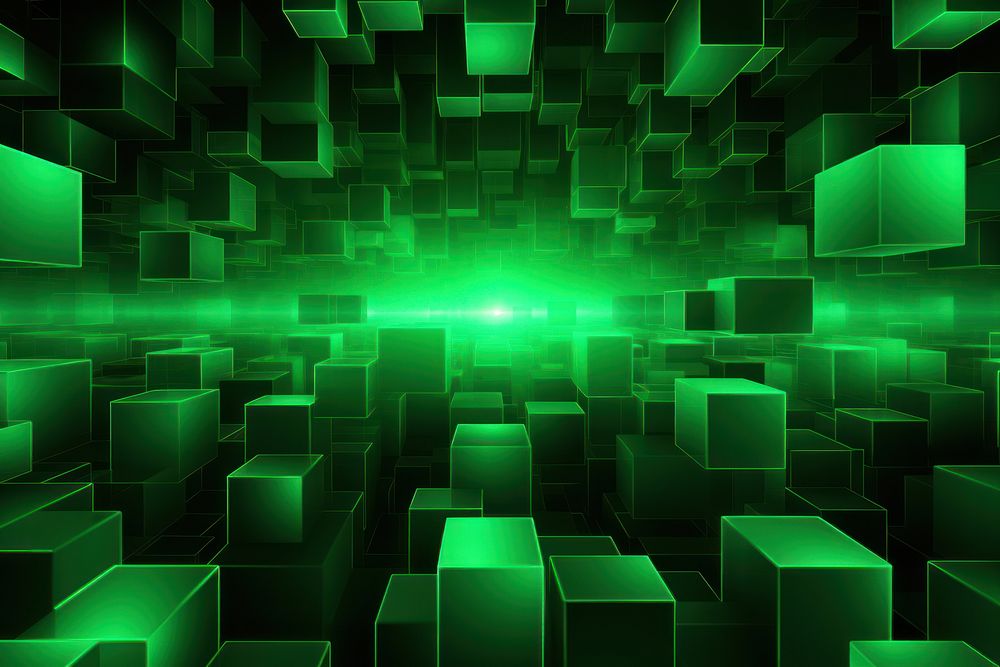 Abstract green light seamless background backgrounds illuminated electronics.