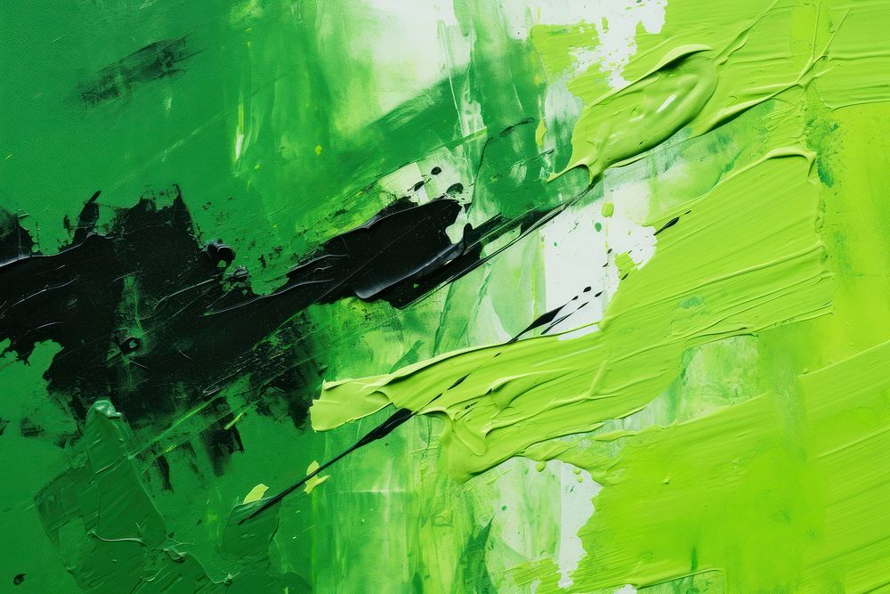 Abstract painting green backgrounds abstract creativity.
