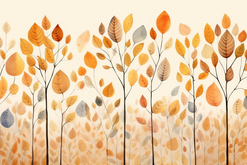Autumn backgrounds wallpaper pattern. AI generated Image by rawpixel.