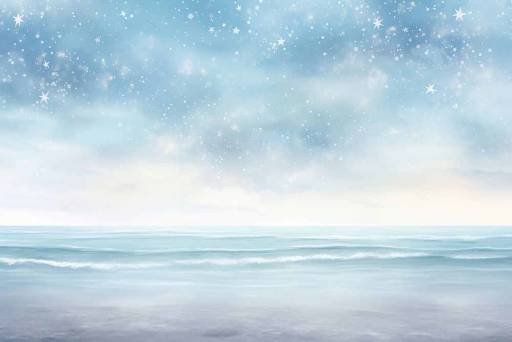  Pastel ocean backgrounds landscape outdoors. AI generated Image by rawpixel.