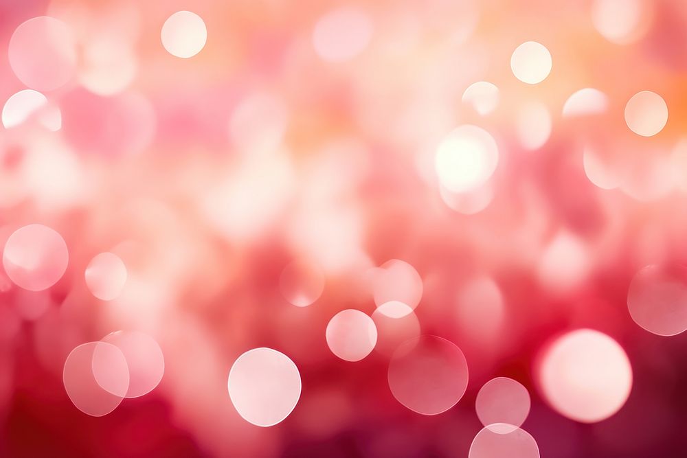  Bokeh light backgrounds outdoors pink. AI generated Image by rawpixel.
