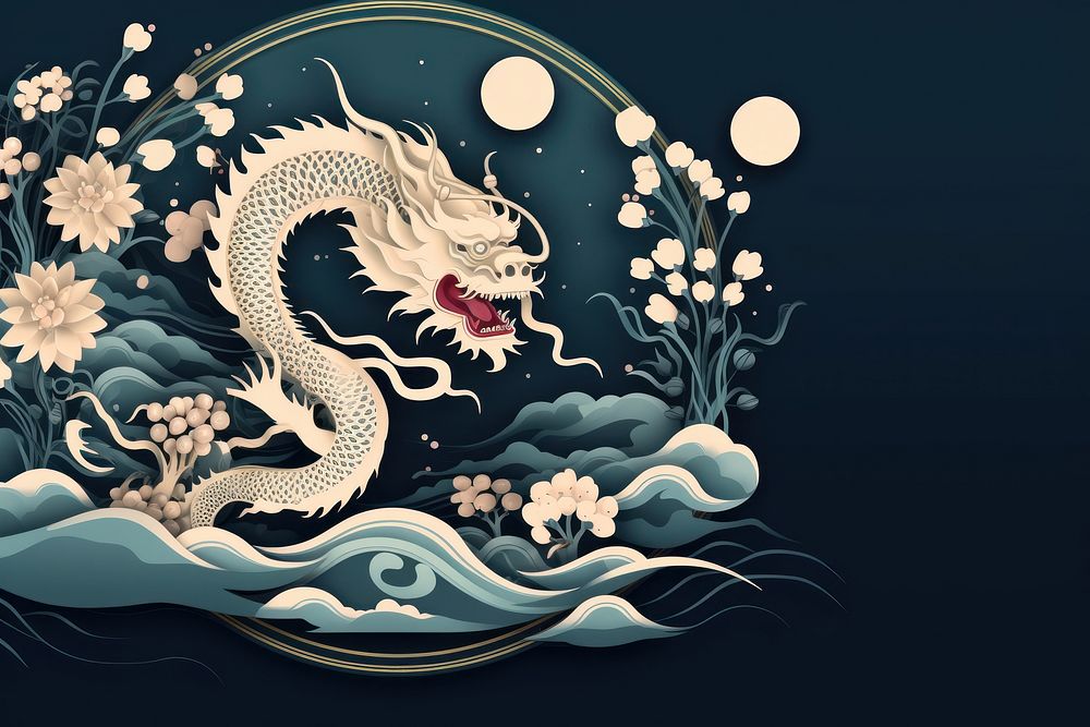 Chinese new year dragon nature creativity.