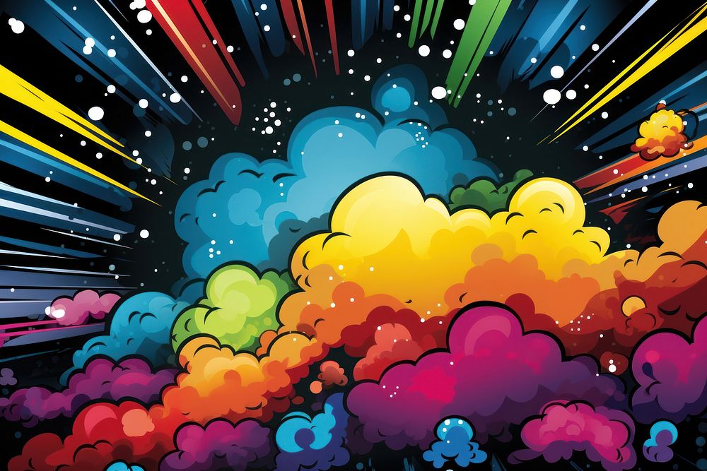 Rainbow backgrounds pattern creativity.