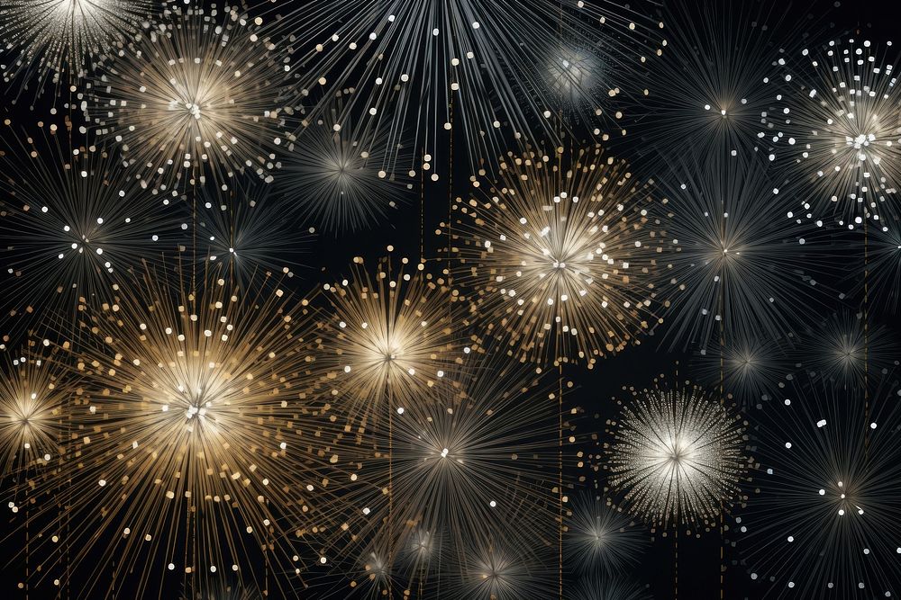 Fireworks night light illuminated. AI generated Image by rawpixel.