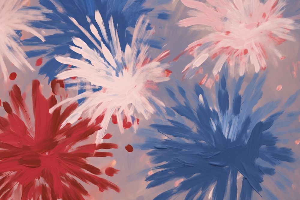 Fireworks backgrounds painting art. AI generated Image by rawpixel.