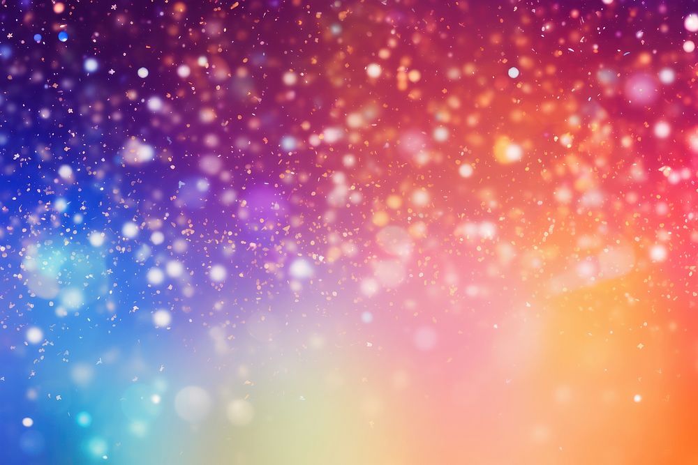 Rainbow colors blurred background with sparkle stars wallpaper backgrounds glitter nature.