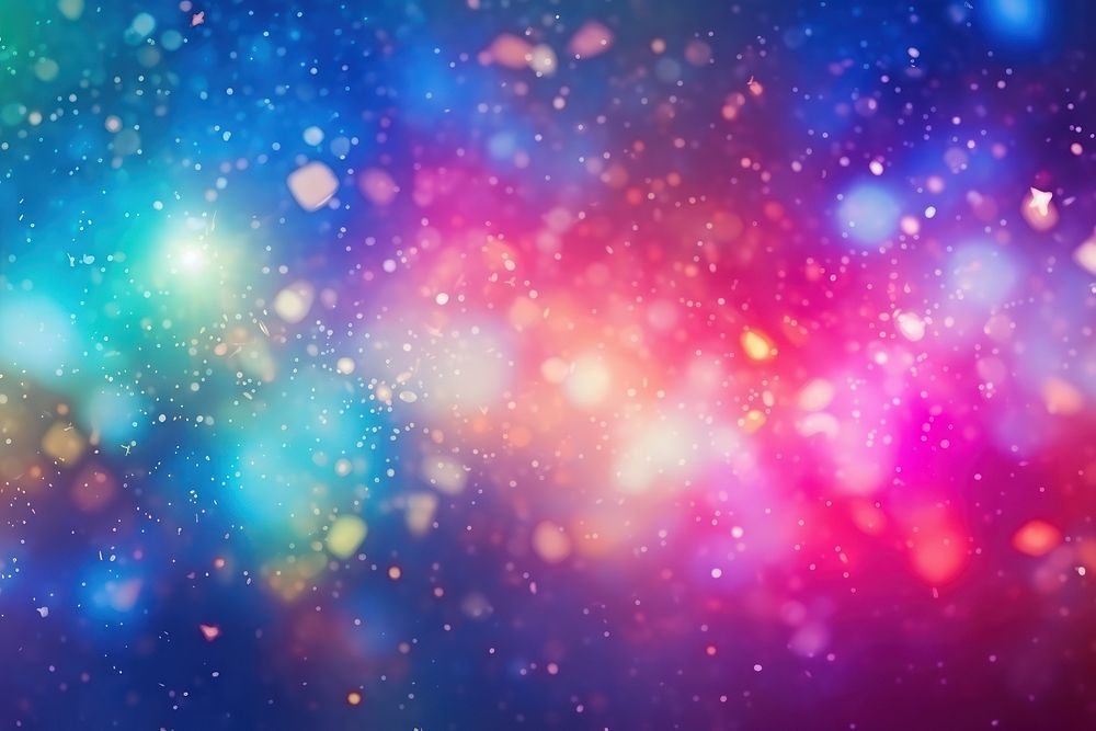 Rainbow colors blurred background with sparkle stars wallpaper backgrounds glitter purple.