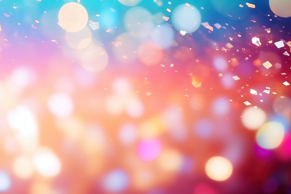 Rainbow colors blurred background with sparkle stars wallpaper backgrounds glitter pattern.