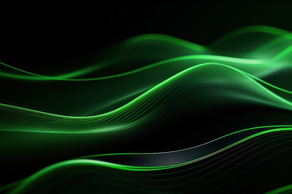 Futuristic green Background backgrounds light line.
