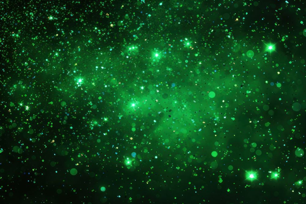 Green glitter background backgrounds astronomy outdoors.