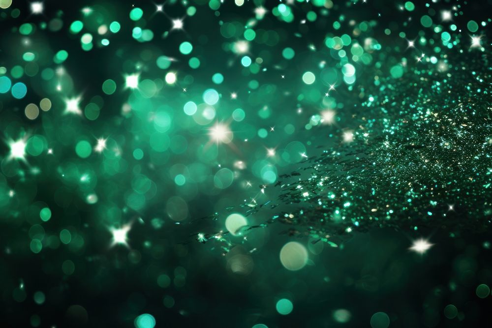 Green glitter background backgrounds astronomy outdoors.