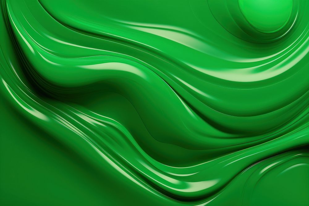 Monochrome realistic liquid effect green background backgrounds abstract textured.