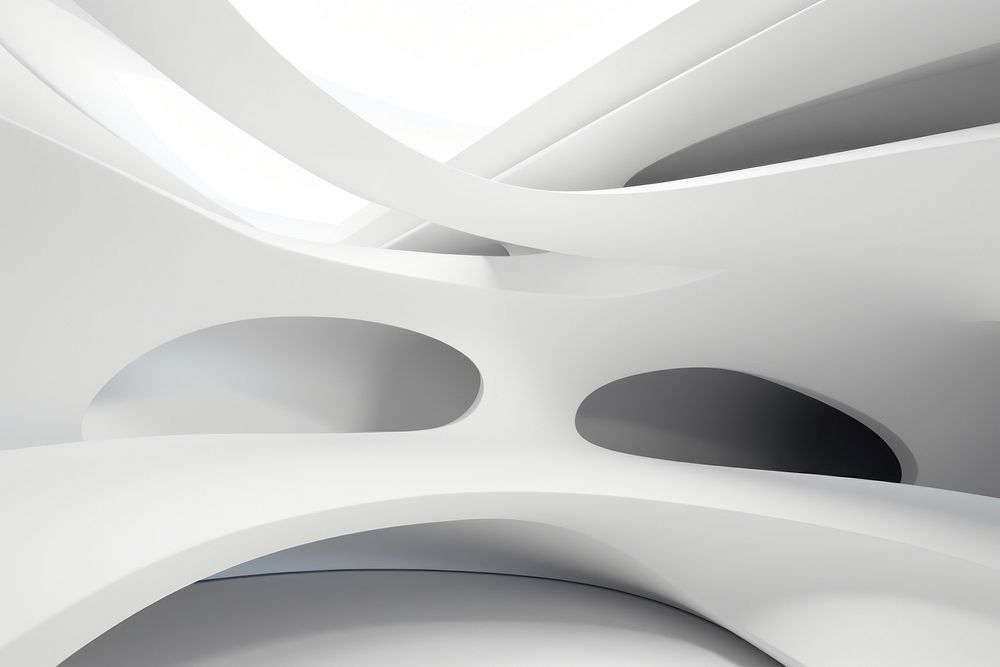  Modern art Architecture architecture backgrounds white. AI generated Image by rawpixel.