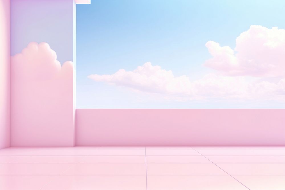  Pink background backgrounds nature cloud. AI generated Image by rawpixel.